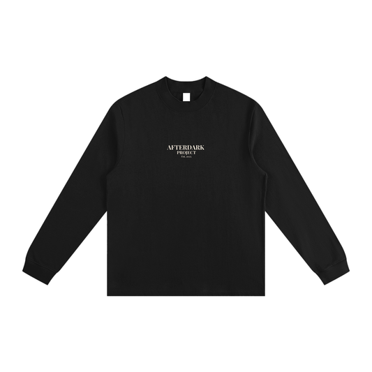 The Today Club 02 -Essential Non-Shrink Mock Neck Sweatshirt